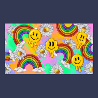 Smile Faces And Rainbow And Daisys Heavyweight Hoodie | Teevron