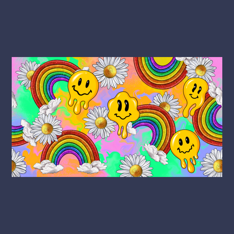 Smile Faces And Rainbow And Daisys Heavyweight Hoodie by TumblerDesignByShophia | Teevron