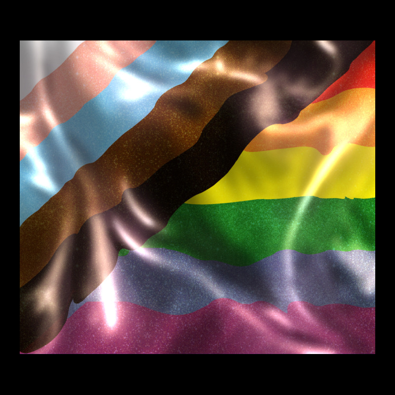 Pride Flag Urban Hoodie by FaDigitalArtStudio | Teevron