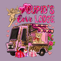 Cupid's Love Lodge With Truck Valentine's Day Heavyweight Hoodie | Teevron