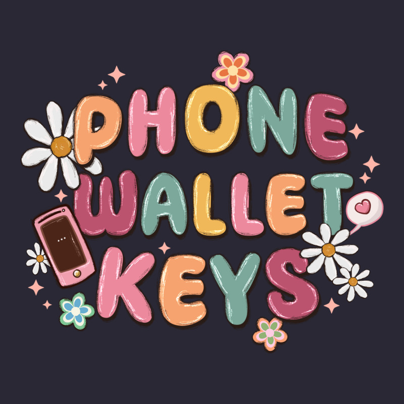 Phone Wallet Keys Vintage Tee by MaliasSmallBusiness | Teevron