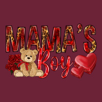 Mamas Boy With Leopard Long Sleeve Tee | Teevron