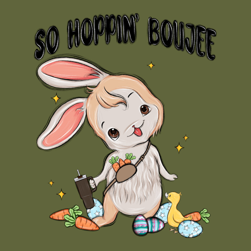 So Hoppin Boujee Easter Bunny  Belt Bag Ins Classic Tee by MaliasSmallBusiness | Teevron