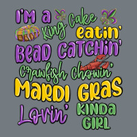 I'm A King Cake Eatin' Mardi Gras Lovin' Kinda Gir Heavyweight Sweatshirt | Teevron