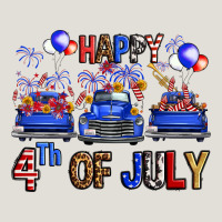 Western Hello Fourth Of July Trucks Heavy Core Tee | Teevron