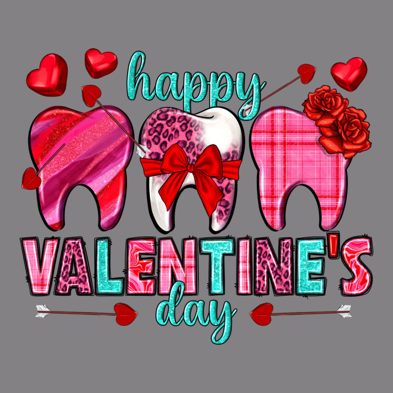 Happy Valentine's Day With Teeth Valentine's Day Heavyweight Hoodie by HowdyJamesFarm | Teevron