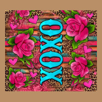 Xoxo Valentine's Day Pink Roses And Hearts Vintage Hoodie | Teevron