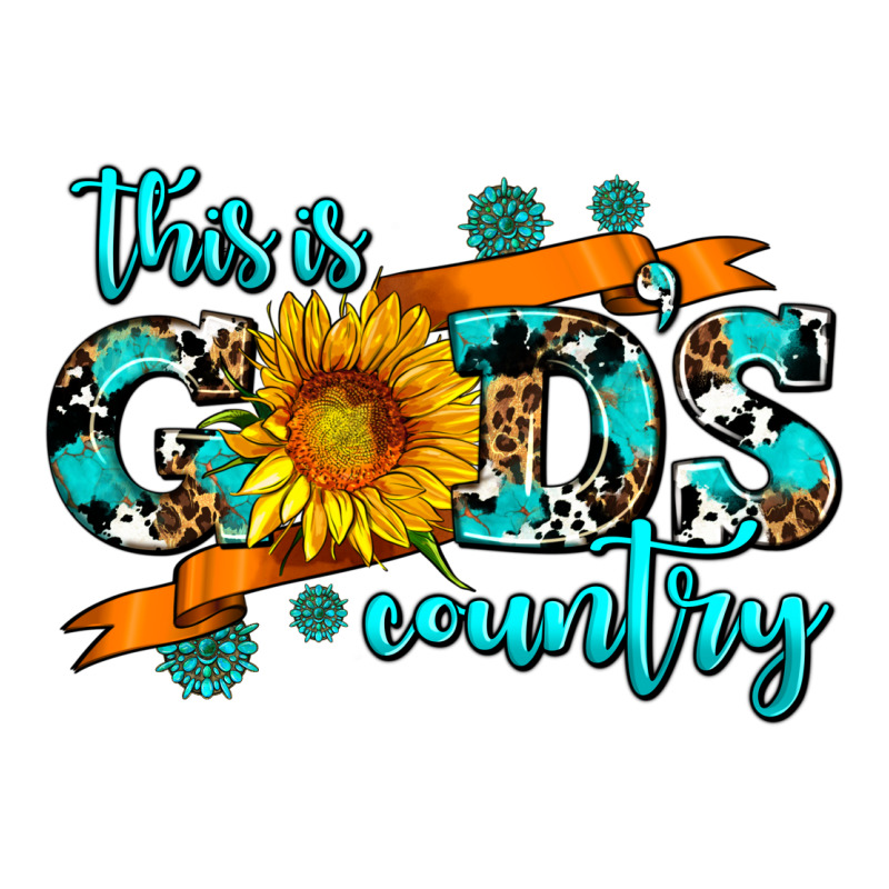 This Is Gods Country Sunflower Premium Tee by AdoDesignShop | Teevron