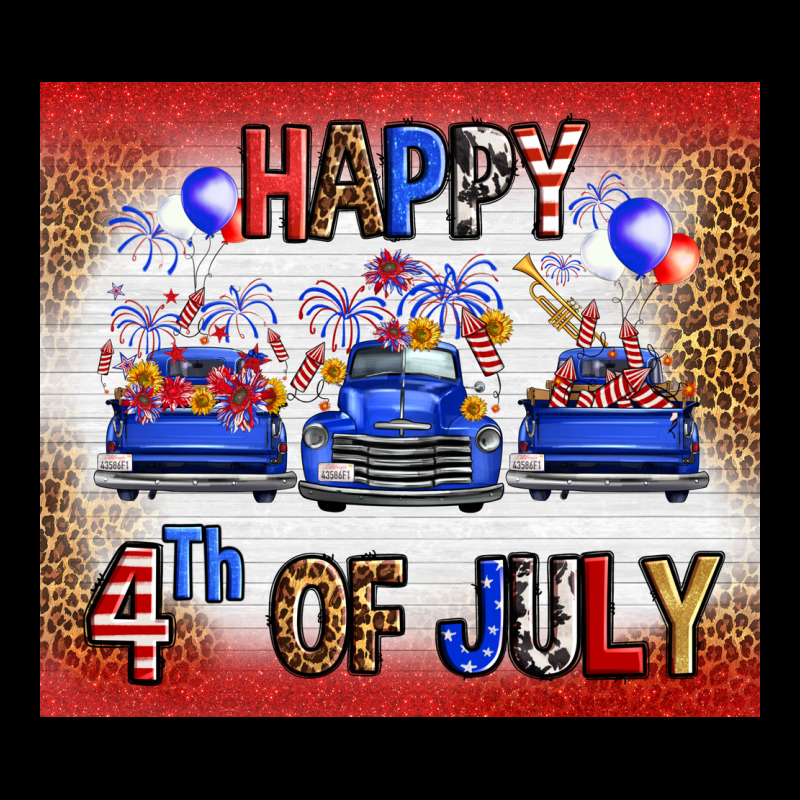 Western Happy Fourth Of July Urban Hoodie by FaDigitalArtStudio | Teevron