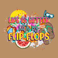 Life Is Better With My Flip Flops Vintage Hoodie | Teevron