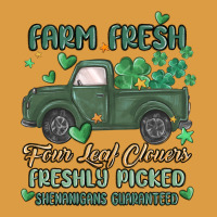 Farm Fresh Four Leaf Clovers Urban Heavy Tee | Teevron