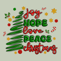 Joy Hope Love Peace Christmas Long Sleeve Tee | Teevron