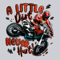 A Little Dirt Never Hurt Dirt Bike Heavyweight Sweatshirt | Teevron