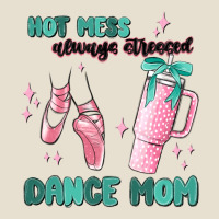 Mess Always Stressed Dance Mom Urban Heavy Tee | Teevron