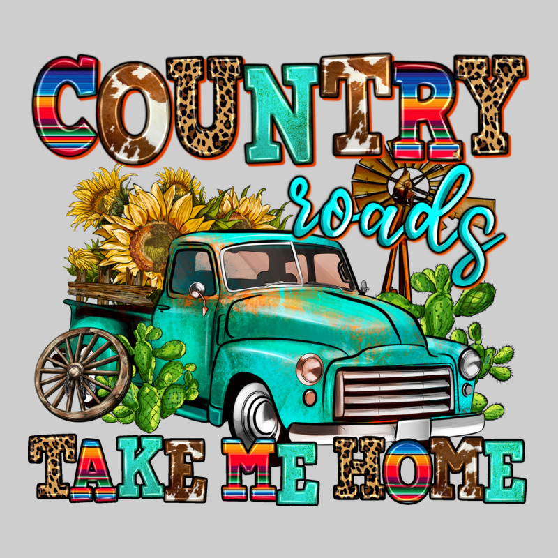 Country Roads Take Me Home Premium Tee by AdoDesignShop | Teevron