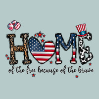 Home Of The Free Beacuse Of The Brave Heavy Core Tee | Teevron