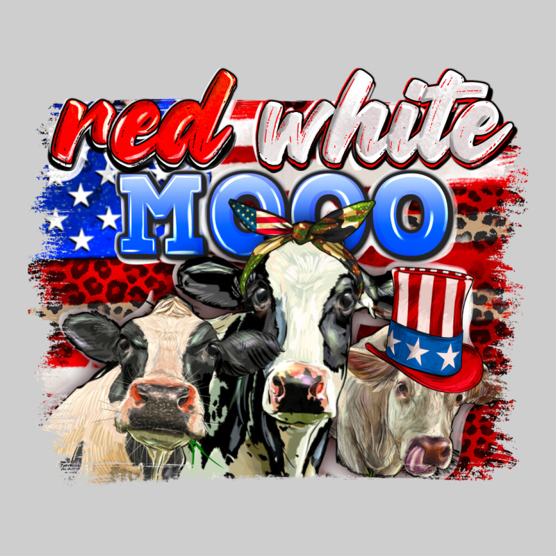 Red White Moo Premium Tee by AdoDesignShop | Teevron
