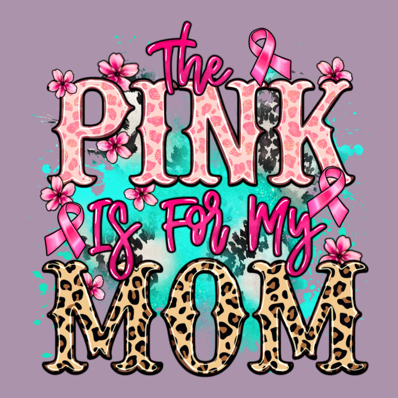 The Pink Is For My Mom Cancer Awareness Heavyweight Hoodie by HowdyJamesFarm | Teevron