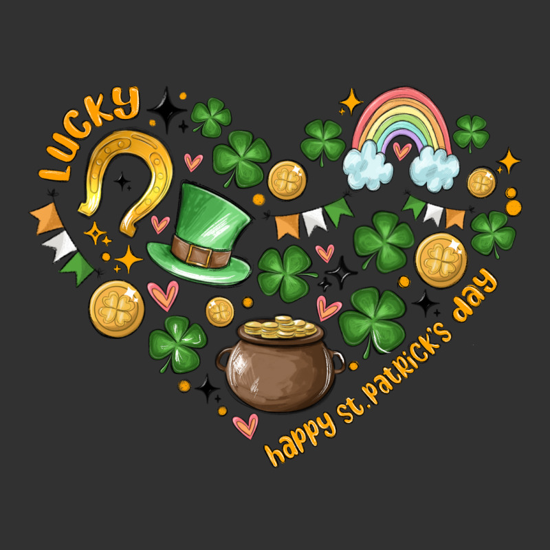 St Patricks  Hearts Urban Heavy Tee by MaliasSmallBusiness | Teevron