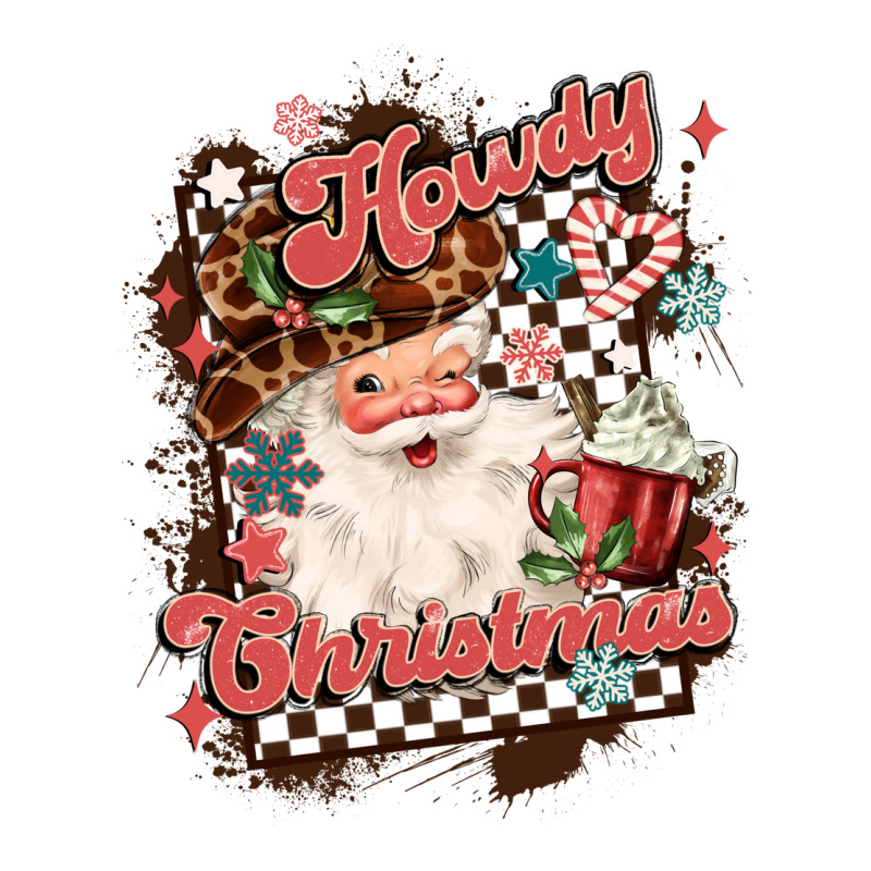 Western Howdy Christmas Long Sleeve Tee by MaliasSmallBusiness | Teevron