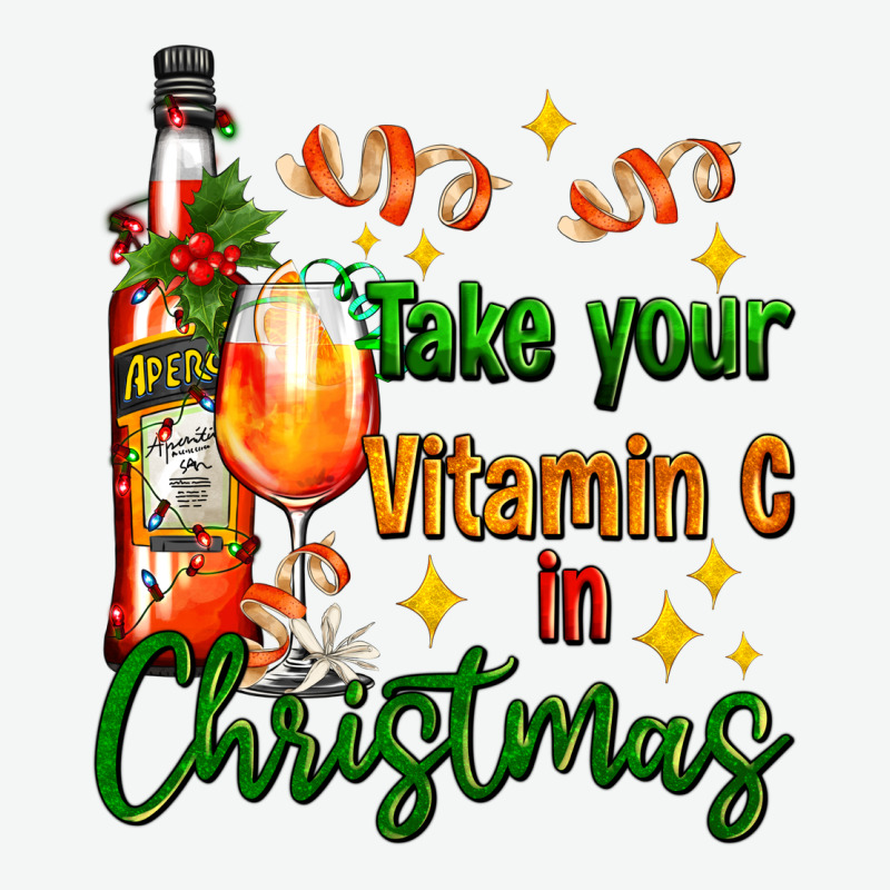 Take Your Vitamin C In Christmas Urban Heavy Tee by AdoDesignShop | Teevron