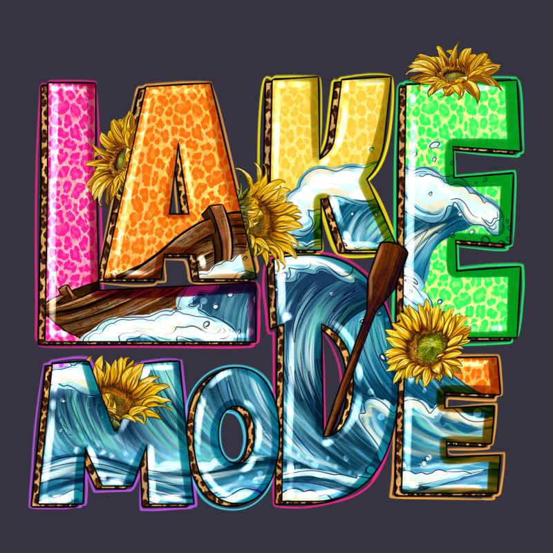 Lake Mode Summer Vintage Hoodie by NancyCooperArtShop | Teevron