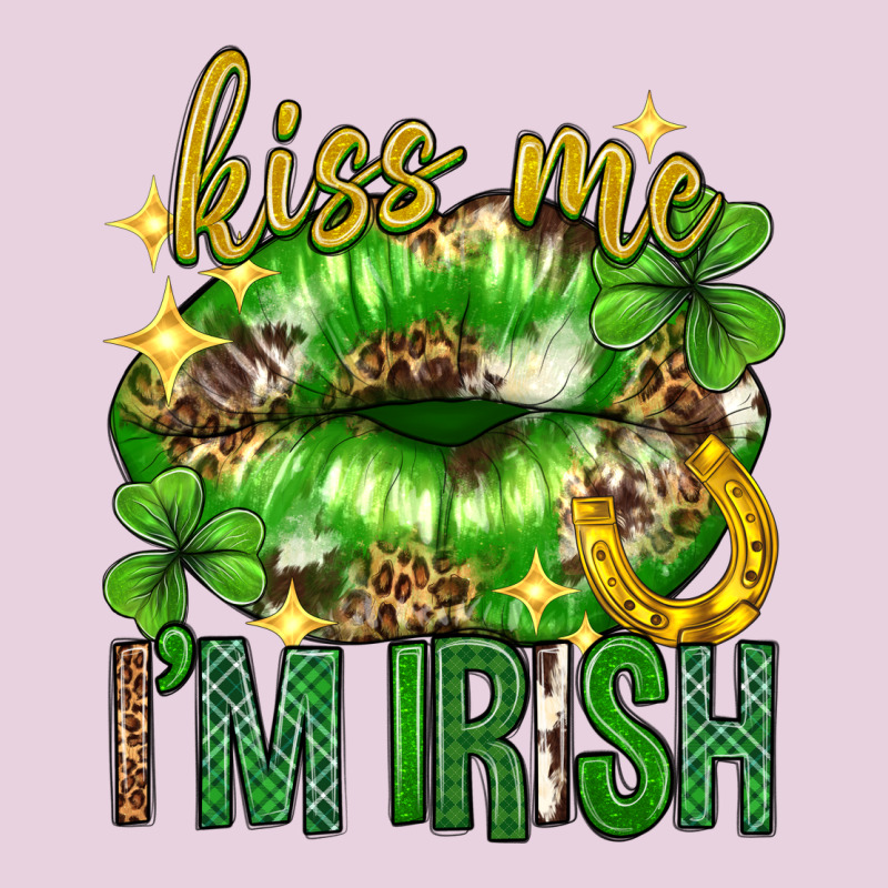 Kiss Me Im Irish St.patricks Day Lips St.patricks Ladies Tee by Neo Western | Teevron