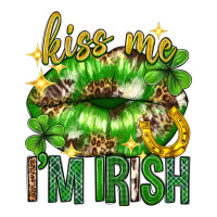 Kiss me im irish st.patricks day lips st.patricks | Teevron