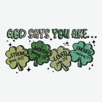 God Says I Am Patrick's Day Urban Heavy Tee | Teevron