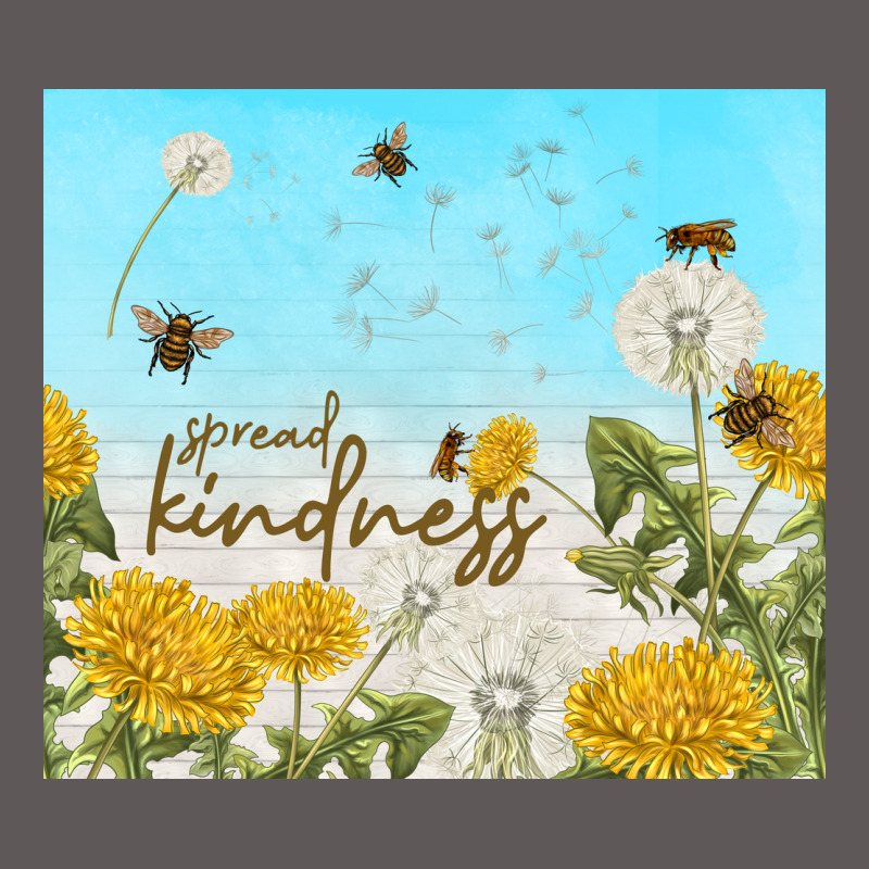 Spread Kindness With Dandelions Premium Hoodie by TumblerDesignByShophia | Teevron