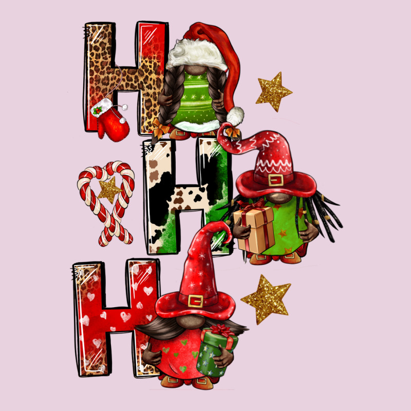 Ho Ho Ho Afro Gnomes Ladies Tee by FaDigitalArtStudio | Teevron