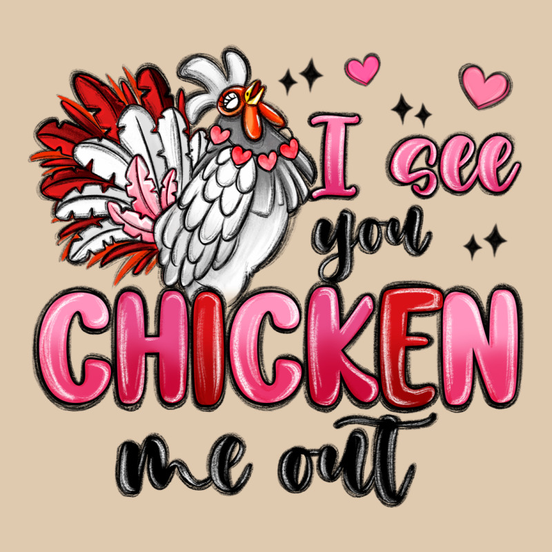 I See You Chicken Out Heavyweight Sweatshirt by MaliasSmallBusiness | Teevron