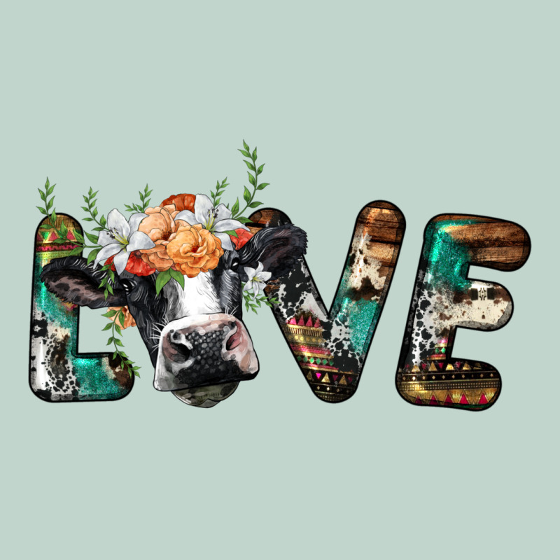 Love With Holstein Cow Zipper Hoodie by BarkalooDesign | Teevron