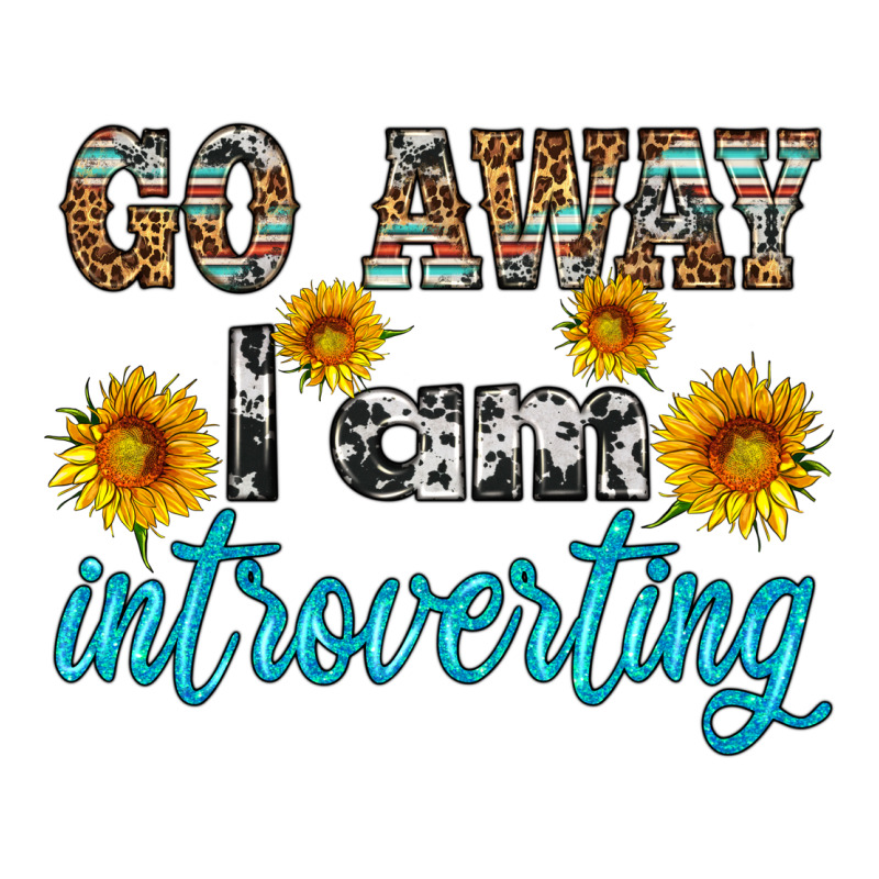 Go Away I Am Introvering Ladies Tee by HRA Design Shop | Teevron