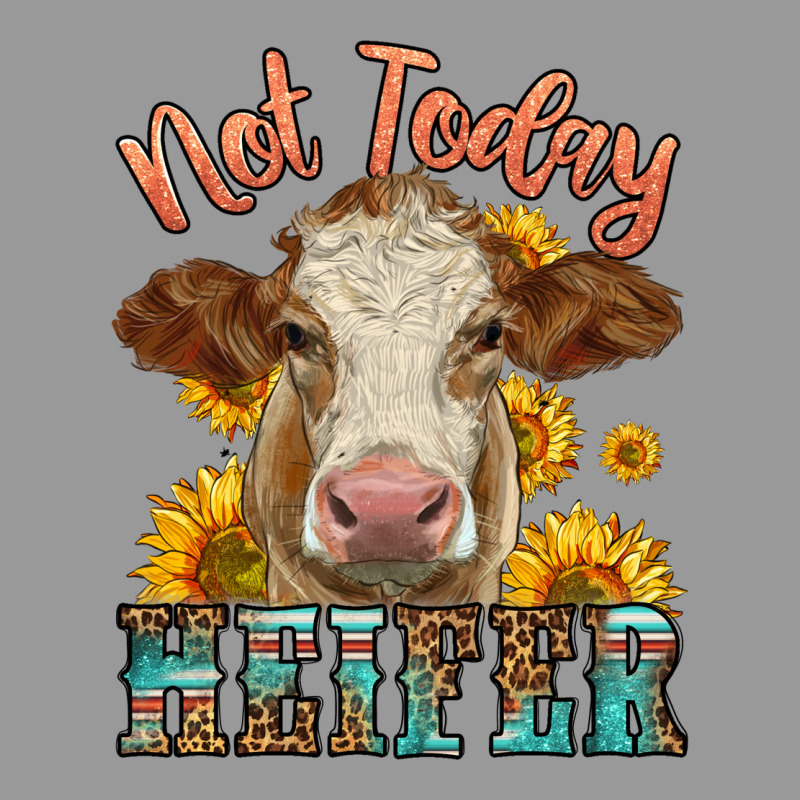 Heifer With Sunflowers Vintage Hoodie by LillyAllenDesigns | Teevron