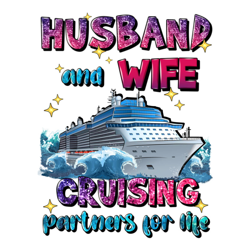Husband And Wife Cruising Partners For Life Premium Tee by JahusDesignShop | Teevron