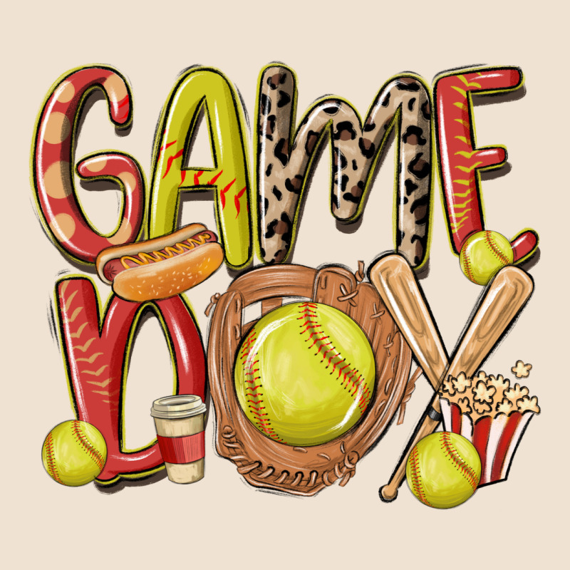 Game Day Softball Urban Heavy Tee by MaliasSmallBusiness | Teevron