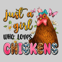 Just A Girl Who Loves Chickens Premium Tee | Teevron