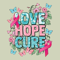 Love Hope Cure Cancer Awareness Heavyweight Hoodie | Teevron