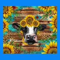 Holstein Cow With Sunflowers Zipper Hoodie | Teevron