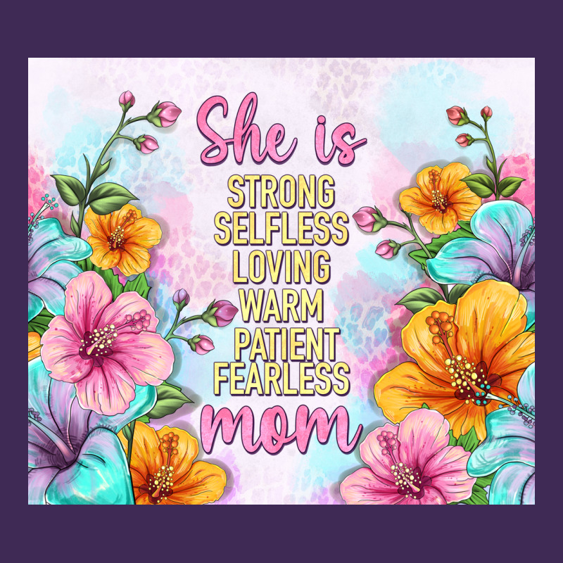 She Is Mom With Flowers Premium Hoodie by TumblerDesignByShophia | Teevron