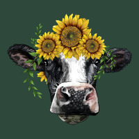 Holstein Cow With Sunflower Zipper Hoodie | Teevron