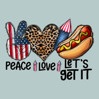 Peace Love Let's Get It Heavy Core Tee | Teevron
