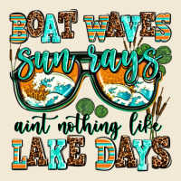 Boat Waves Sun Rays Aint Nothing Like Lake Days Premium Tee | Teevron