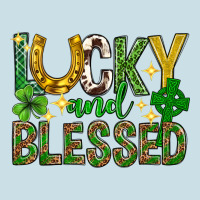 Lucky And Blessed St. Patricks Day Ladies Tee | Teevron