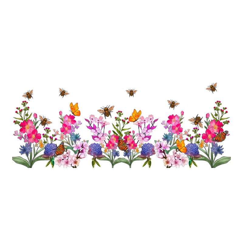 Wild Flowers Premium Sweatshirt by TumblerDesignByShophia | Teevron