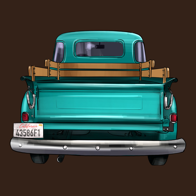 Western Truck Back View 2 Heavy Core Tee by FaDigitalArtStudio | Teevron