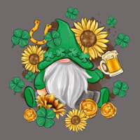 St Patrick's Day Shamrock Sunflowers Gnome Urban Heavy Tee | Teevron
