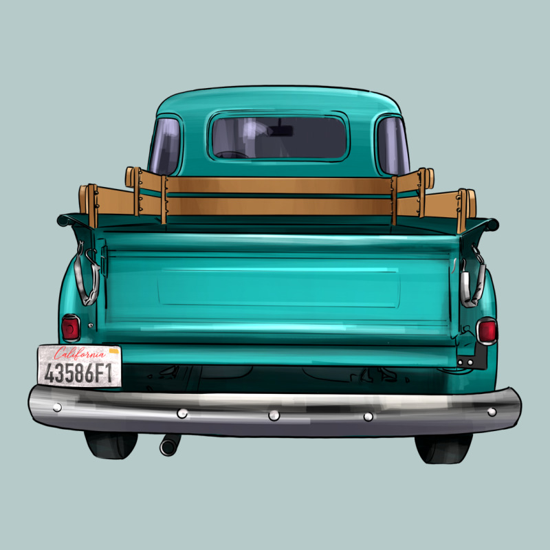 Western Truck Back View Heavy Core Tee by FaDigitalArtStudio | Teevron