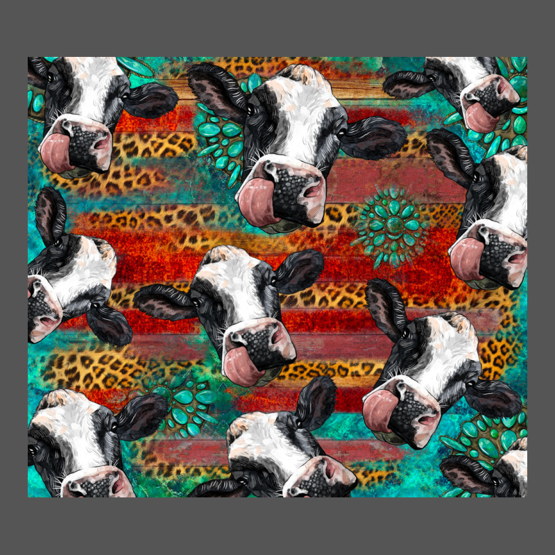 Holstein Cows With Gemstone Zipper Hoodie by BarkalooDesign | Teevron